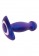 Синяя анальная вибропробка Buttocks The Wild Magn Pulse Vibrating Plug - 15 см. - Toy Joy