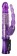 Фиолетовый вибратор для двойной стимуляции Rabbit Vibrator - 22 см. - Orion