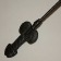 Короткий плетеный стек с наконечником-фаллосом - 70 см. - Подиум - купить с доставкой в Новосибирске
