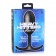 Черная анальная пробка с утяжелением Premium Silicone Weighted Anal Plug XL - 16,8 см. - XR Brands