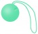 Зеленый вагинальный шарик Joyballs Trend Single - Joy Division