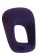 Фиолетовое эрекционное вибрирующее кольцо Senca - Shots Media BV - в Новосибирске купить с доставкой