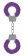 Фиолетовые пушистые наручники OUCH! Purple - Shots Media BV - купить с доставкой в Новосибирске