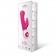 Розовый стимулятор G-точки с клиторальным отростком The G-spot Rabbit - 22 см. - The Rabbit Company