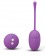 Фиолетовое виброяичко с ДУ REMOTE CONTROL EGG PURPLE - Seven Creations