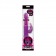 Фиолетовый вибромассажер с клиторальной стимуляцией BunnyTron Petite Thruster Vibe - 25 см. - NS Novelties