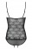 Боди Charms из цветочного кружева с интимным доступом - Obsessive купить с доставкой