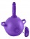 Фиолетовый надувной мяч с вибронасадкой Vibrating Mini Sex Ball - 15,2 см. - Pipedream - купить с доставкой в Новосибирске