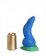 Синий фаллоимитатор Дракон Эглан Medium - 24 см. - Erasexa - купить с доставкой в Новосибирске Синий фаллоимитатор Дракон Эглан Medium - 24 см. - Erasexa - купить с доставкой в Новосибирске