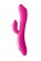 Розовый вибратор Nalone Touch2 с клиторальным стимулятором - 21,8 см. - Nalone
