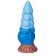 Голубой фаллоимитатор Японский дракон - 22 см. - Erasexa купить с доставкой в интернет-магазине Orgasmix в Новосибирске Голубой фаллоимитатор Японский дракон - 22 см. - Erasexa