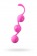 Розовые тройные вагинальные шарики из силикона DELISH BALLS - Seven Creations