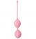 Розовые вагинальные шарики SEE YOU IN BLOOM DUO BALLS 29MM - Dream Toys