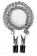 Прищепки для сосков Block Busters Nipple Clamps с цепью - Blush Novelties в Новосибирске Прищепки для сосков Block Busters Nipple Clamps с цепью - Blush Novelties