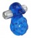 Синее эрекционное кольцо с утенком Micro Vibe Arouser Power Duckie - California Exotic Novelties - в Новосибирске купить с доставкой