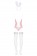 Костюм зайки Bunny suit - Obsessive купить с доставкой