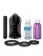 Чёрный мастурбатор Vibrating Silicone Stimulator с вибрацией - Pipedream - в Новосибирске купить с доставкой