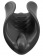 Чёрный мастурбатор Vibrating Silicone Stimulator с вибрацией - Pipedream - в Новосибирске купить с доставкой