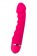 Розовый рельефный вибростимулятор точки G - 16 см. - A-toys