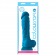 Голубой фаллоимитатор на присоске ColourSoft 8 Soft Dildo - 23,5 см. - NS Novelties купить с доставкой в интернет-магазине Orgasmix в Новосибирске Голубой фаллоимитатор на присоске ColourSoft 8 Soft Dildo - 23,5 см. - NS Novelties