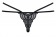 Ажурные трусики-стринги с двойными бретелями - Obsessive купить с доставкой