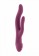 Розовый вибратор Keira с клиторальным отростком - 21,3 см. - Shots Media BV