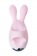 Нежно-розовый набор VITA: вибропуля и вибронасадка на палец - JOS