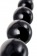 Анальная цепочка черного цвета A-toys - 19,8 см. - A-toys