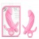 Розовый вибратор с дополнительными отростками Luxe Venus - 17,1 см. - Blush Novelties