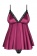 Укороченный бэби-долл малинового цвета - Obsessive купить с доставкой Укороченный бэби-долл малинового цвета - Obsessive купить с доставкой