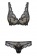 Эффектный кружевной комплект с чашечками на косточке - Obsessive купить с доставкой