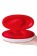 Красный вибратор Sense Max с клиторальным отростком - 16 см. - Sense Max