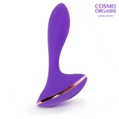 Фиолетовый вибростимулятор G-точки с широким основанием - 15,5 см. - Bior toys
