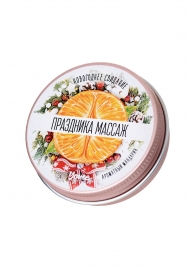 Массажная свеча «Праздника массаж» с ароматом мандарина - 30 мл. - ToyFa - купить с доставкой в Новосибирске