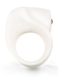Белое кольцо на член с вибрацией - Brazzers - в Новосибирске купить с доставкой