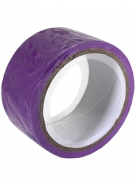 Фиолетовый скотч для связывания Bondage Tape - 15 м. - Eroticon - купить с доставкой в Новосибирске