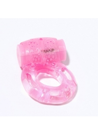 Розовое мягкое эрекционное кольцо с вибрацией - Сима-Ленд - в Новосибирске купить с доставкой