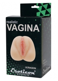 Телесный мастурбатор-вагина 3D - Eroticon - в Новосибирске купить с доставкой