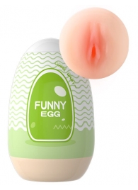 Мастурбатор-вагина Funny Egg - Eroticon - в Новосибирске купить с доставкой
