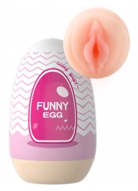 Мастурбатор-яйцо Funny Egg с входом-вагиной - Eroticon - в Новосибирске купить с доставкой
