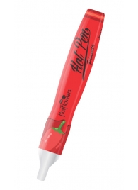 Ручка для рисования на теле Hot Pen со вкусом острого перца - HotFlowers - купить с доставкой в Новосибирске