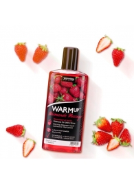 Разогревающее масло WARMup Strawberry - 150 мл. - Joy Division - купить с доставкой в Новосибирске