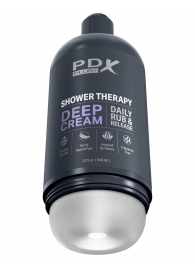 Мастурбатор в бутылке Shower Therapy Deep Cream - Pipedream - #SOTBIT_REGIONS_UF_V_REGION_NAME# купить с доставкой