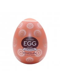 Мастурбатор-яйцо Tenga Egg Gear - Tenga - в Новосибирске купить с доставкой