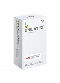 Разноцветные ароматизированные презервативы Unilatex Multifruit  - 12 шт. + 3 шт. в подарок - Unilatex - купить с доставкой в Новосибирске