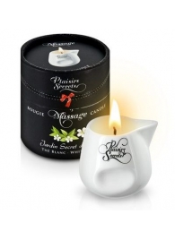Массажная свеча с ароматом белого чая Jardin Secret D asie The Blanc - 80 мл. - Plaisir Secret - купить с доставкой в Новосибирске