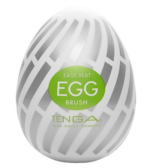 Мастурбатор-яйцо EGG Brush - Tenga - в Новосибирске купить с доставкой