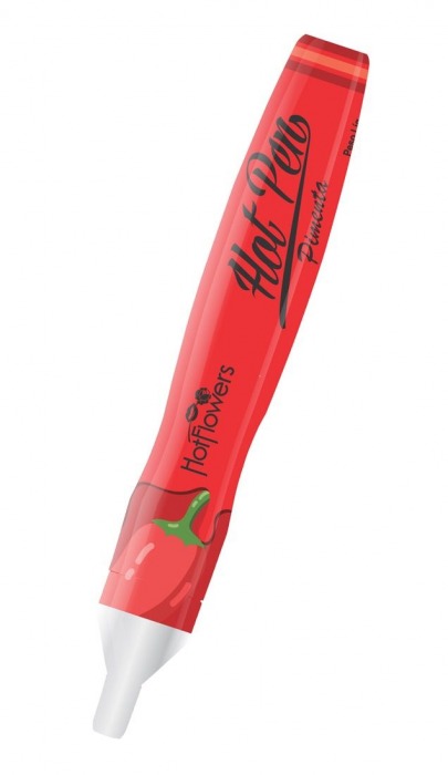 Ручка для рисования на теле Hot Pen со вкусом острого перца - HotFlowers - купить с доставкой в Новосибирске