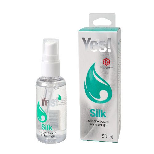 Силиконовая гипоаллергенная вагинальная смазка Yes Silk - 50 мл. - Sitabella - купить с доставкой в Новосибирске