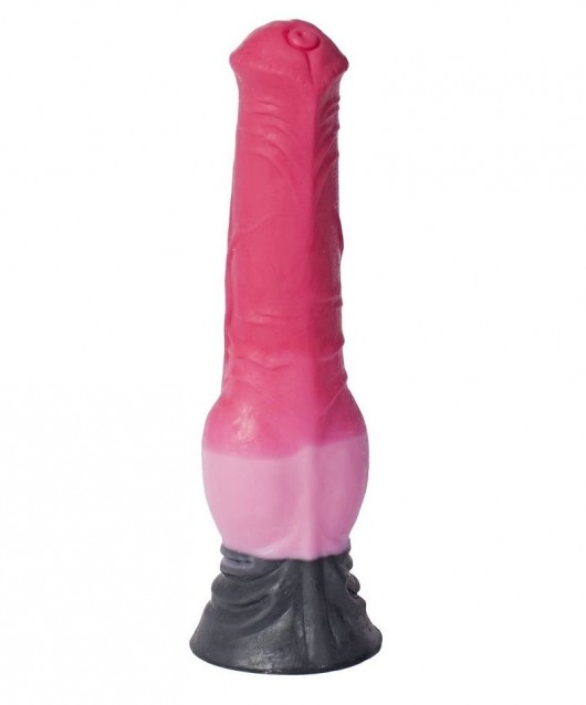 Розовый фаллоимитатор  Пони  - 24,5 см. - Erasexa - купить с доставкой в Новосибирске